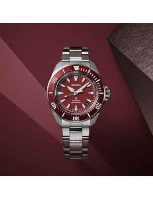 OROLOGIO SAMURAÏ AUTOMATICO QUADRANTE ROSSO UOMO SEIKO PROSPEX - category_name - XDMG De Marchi Gianotti