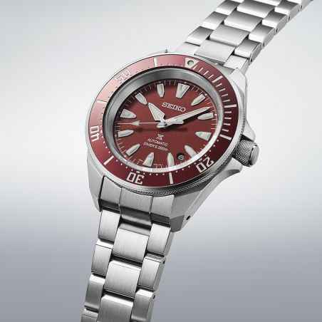 OROLOGIO SAMURAÏ AUTOMATICO QUADRANTE ROSSO UOMO SEIKO PROSPEX