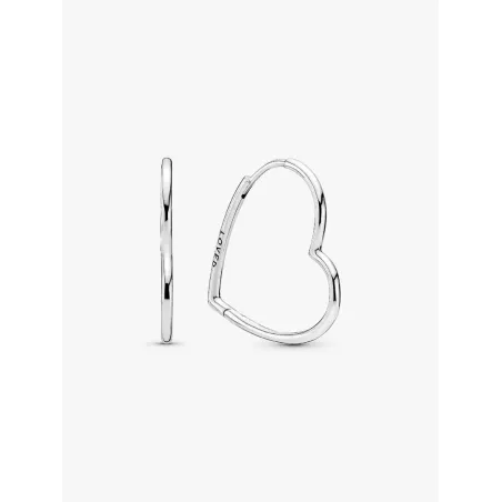 Orecchini Cerchi Cuori Asimmetrici Grandi Donna Pandora - category_name - XDMG De Marchi Gianotti