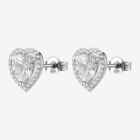 Orecchini Fancy Cuore Zirconi Bianchi Donna Brosway - category_name - XDMG De Marchi Gianotti