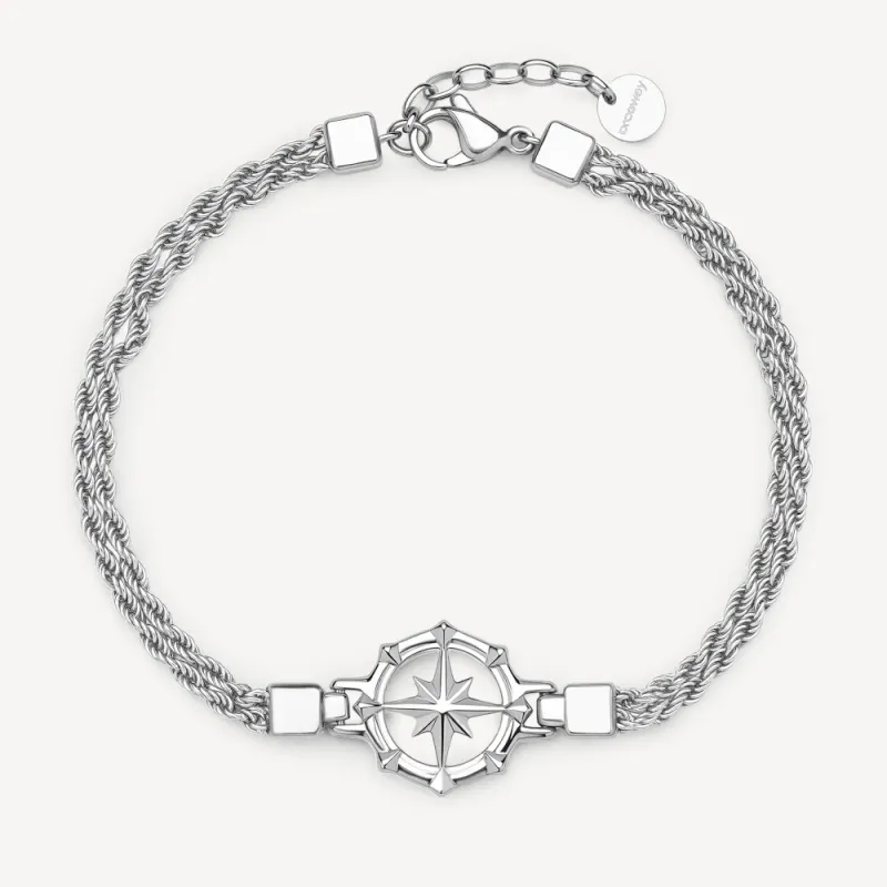 Bracciale SeaWolf Rosa Dei Venti Uomo Brosway Bracciale SeaWolf Rosa Dei Venti Uomo Brosway