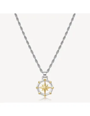 Collana SeaWolf Rosa dei Venti Uomo Brosway - category_name - XDMG De Marchi Gianotti