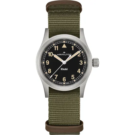OROLOGIO MILITARE AL QUARZO NATO VERDE 33MM UOMO-DONNA HAMILTON KHAKI - category_name - XDMG De Marchi Gianotti