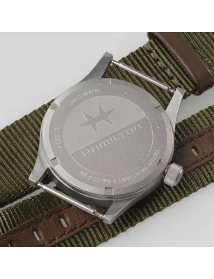 OROLOGIO MILITARE AL QUARZO NATO VERDE 33MM UOMO-DONNA HAMILTON KHAKI - category_name - XDMG De Marchi Gianotti