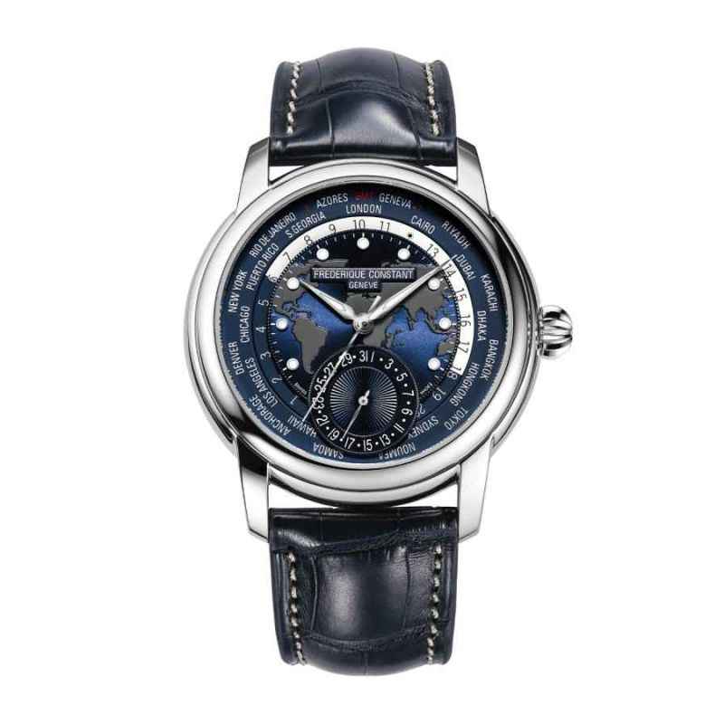 Orologio Manufcture Worldtimer Uomo Frederique Constant Orologio Manufcture Worldtimer Uomo Frederique Constant