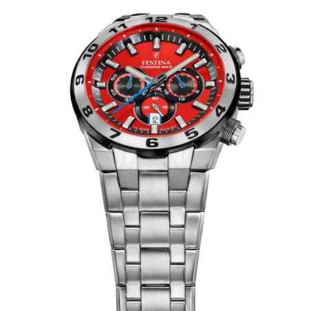 OROLOGIO CHRONO BIKE ROSSO UOMO FESTINA 