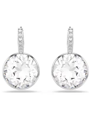 Orecchini pendenti Millenia, taglio round, bianchi Donna Swarovski
