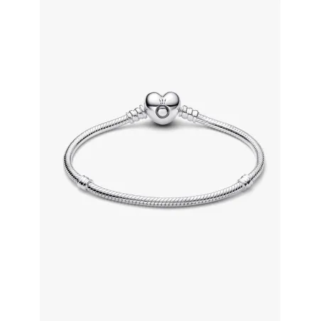 Bracciale Moments con Chiusura a Cuore cm.18 Donna Pandora