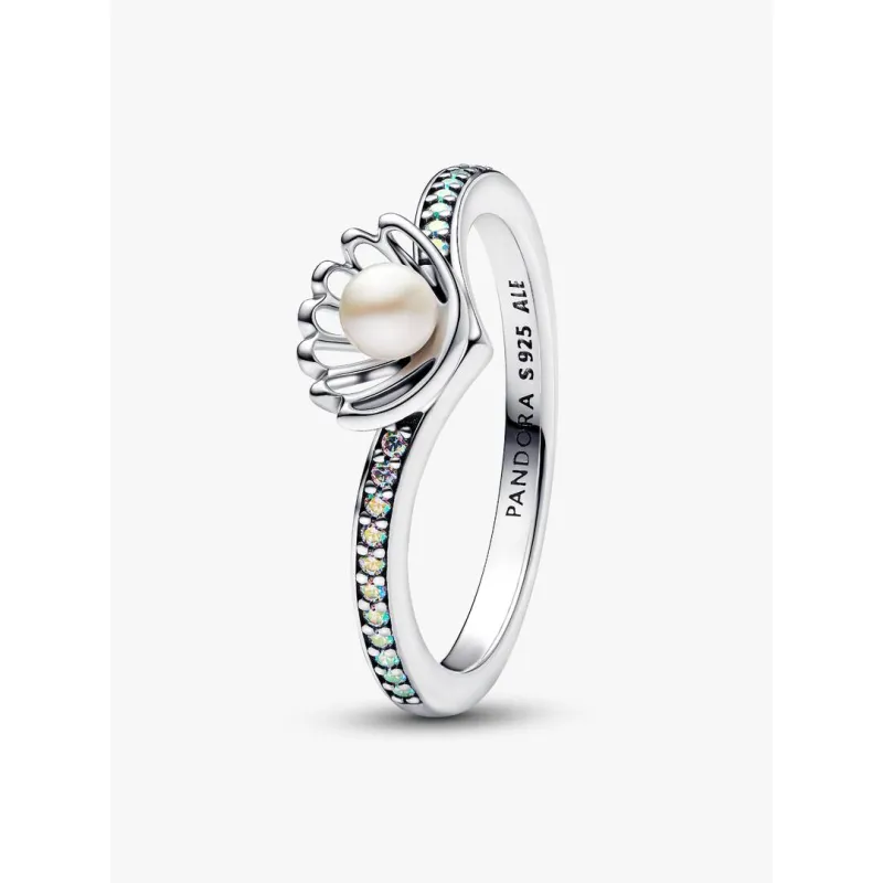 Anello Principesse Disney, Ariel, con Perla mis.50 Donna Pandora Anello Principesse Disney, Ariel, con Perla mis.50 Donna Pandora