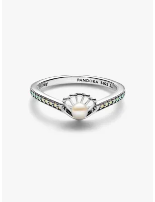 Anello Principesse Disney, Ariel, con Perla mis.50 Donna Pandora