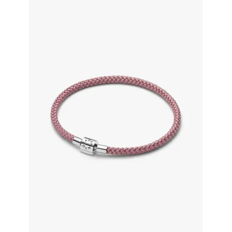 Bracciale in Corda Rosa con Chiusura a Barile cm.19 Donna Pandora - category_name - XDMG De Marchi Gianotti