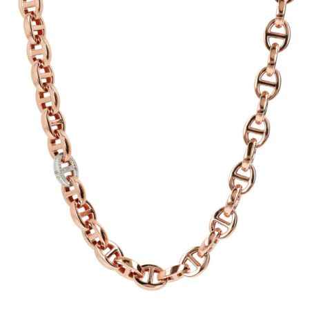 Collana MAGLIA MARINA CON ZIRCONI Donna Bronzallure - category_name - XDMG De Marchi Gianotti