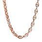 Collana MAGLIA MARINA CON ZIRCONI Donna Bronzallure