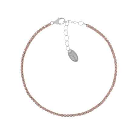 BRACCIALE TENNISMANIA ZIRCONI CHAMPAGNE AMEN BT1BCH17 Amen