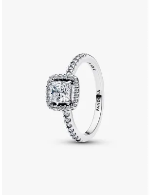 Anello Punto Luce Quadrato e Pavé mis.48 Donna Pandora - category_name - XDMG De Marchi Gianotti