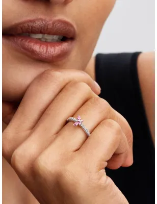 Anello Farfalla Luminosa Rosa mis.54 Donna Pandora - category_name - XDMG De Marchi Gianotti