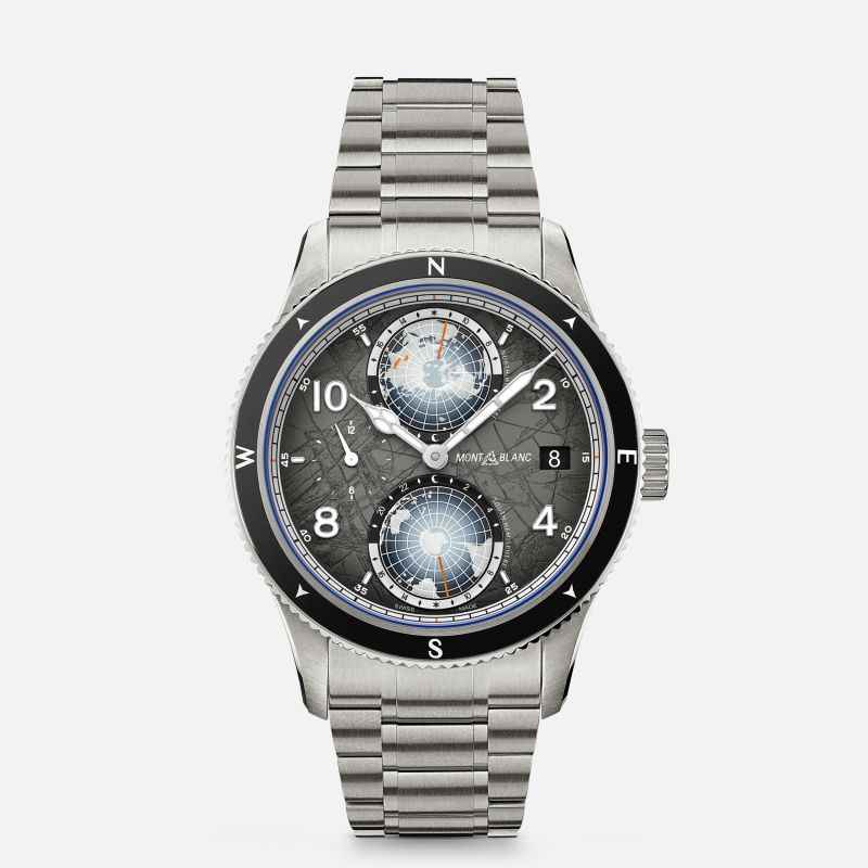 Orologio Titanio 1858 Geosphere 0 Oxygen The 8000 Uomo Montblanc
