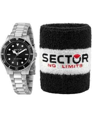 Orologio Nero 230 Diver Clasp Polsiera 35mm Donna Sector - category_name - XDMG De Marchi Gianotti