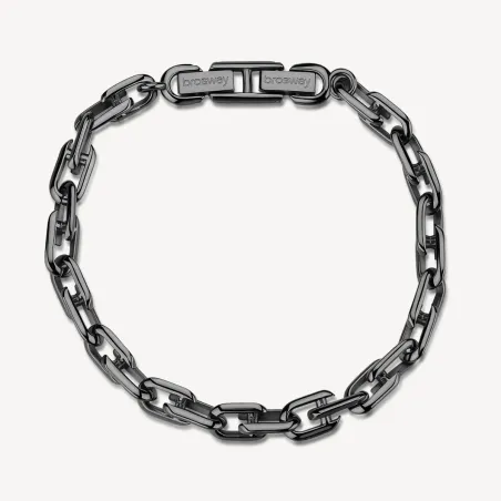 Bracciale Nemesi in Acciaio Finitura Rutenio Uomo Brosway - category_name - XDMG De Marchi Gianotti