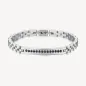 Bracciale Riptide con Barra Centrale e Zirconi Neri Uomo Brosway Bracciale Riptide con Barra Centrale e Zirconi Neri Uomo Brosway