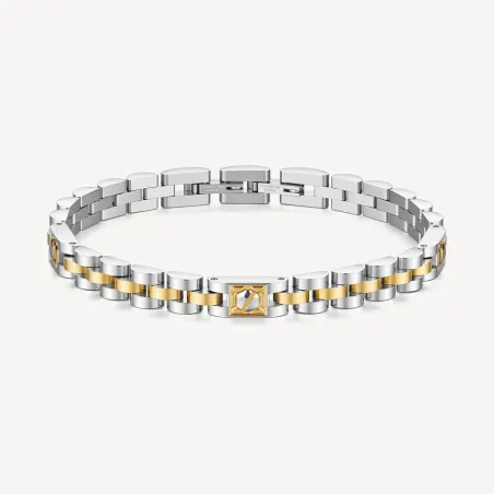 Bracciale Riptide Finitura Pvd Oro con Elementi a Vite Uomo Brosway - category_name - XDMG De Marchi Gianotti