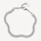 Bracciale Desideri Doppiofilo con Zirconi Bianchi Donna Brosway Bracciale Desideri Doppiofilo con Zirconi Bianchi Donna Brosway
