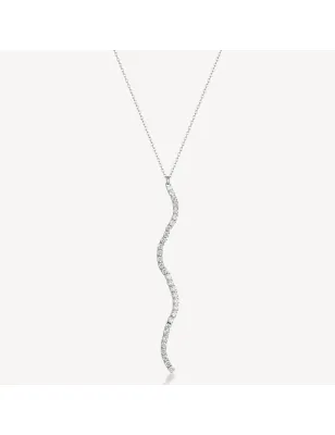 Collana Lunga Pendente a S con Zirconi Bianchi Donna Brosway - category_name - XDMG De Marchi Gianotti