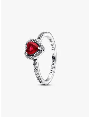 Anello Cuore in Rilievo Rosso mis.54 Donna Pandora - category_name - XDMG De Marchi Gianotti