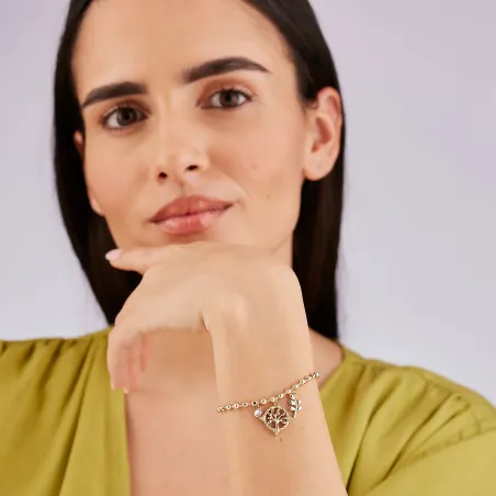 Bracciale Dorato Chakra Mistici Albero della Vita Donna Brosway