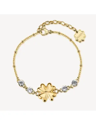 Bracciale Dorato Chakra Portafortuna con Quadrifoglio Donna Brosway - category_name - XDMG De Marchi Gianotti