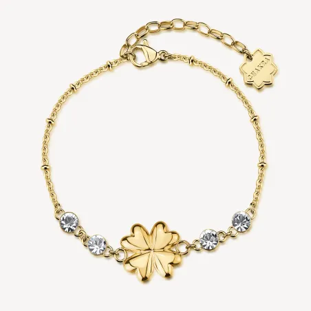 Bracciale Dorato Chakra Portafortuna con Quadrifoglio Donna Brosway - category_name - XDMG De Marchi Gianotti
