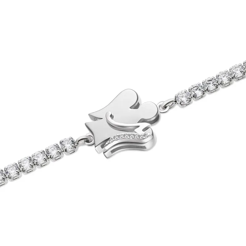Bracciale Tennis Lettera M Donna Roberto Giannotti Bracciale Tennis Lettera M Donna Roberto Giannotti