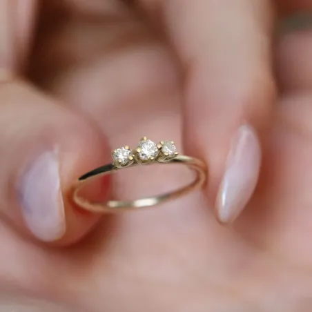 Anello Filodamore Trilogy Diamanti AN359GGBT Donna Rubinia