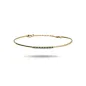 Bracciale Filodamore Rivière 13 Smeraldi BR364G-13SM-S Donna Rubinia