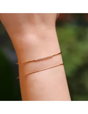 Bracciale Filodamore Rivière 13 Smeraldi BR364G-13SM-S Donna Rubinia