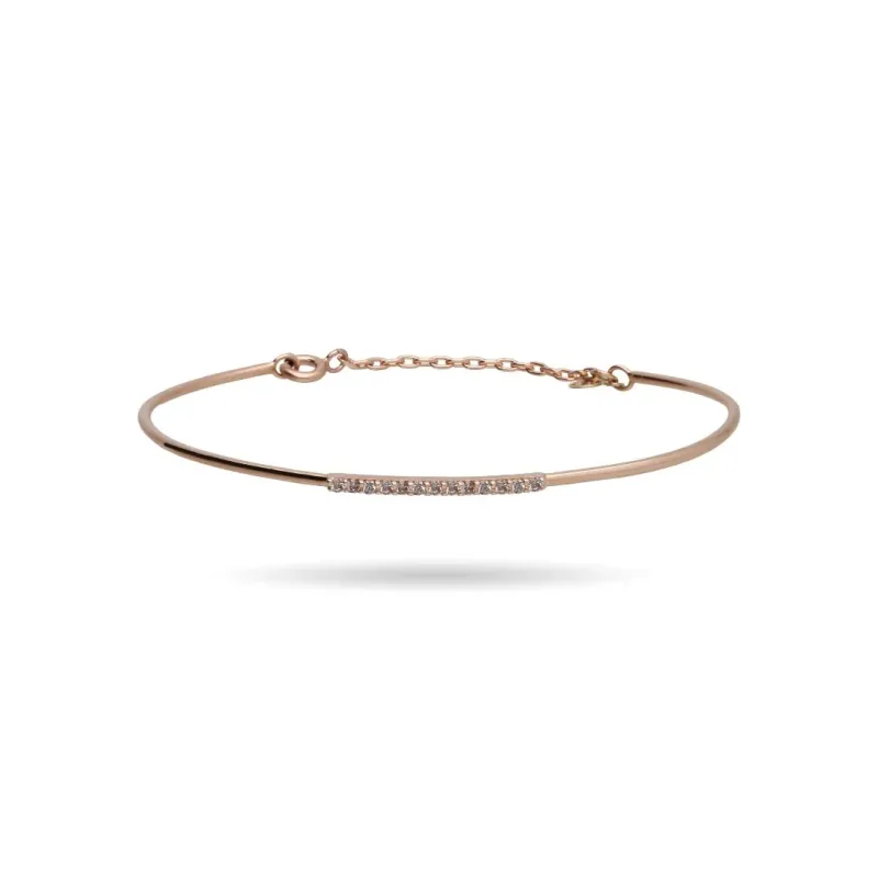 Bracciale Filodamore 13 Diamanti Brown BR364R-13BR-M Donna Rubinia