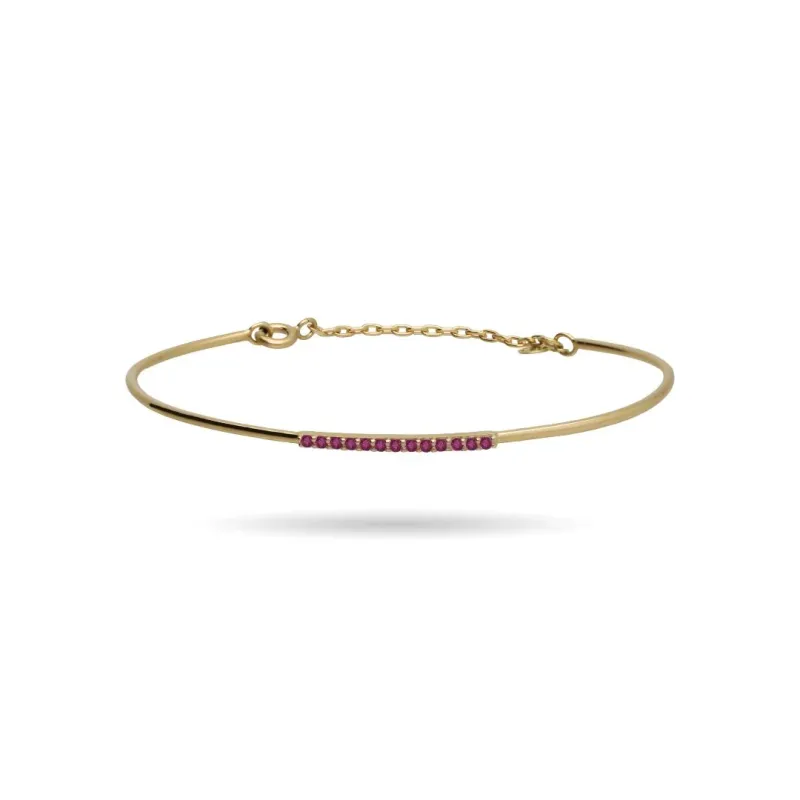 Bracciale Filodamore 13 Rubini BR364G-13RB-S Donna Rubinia Bracciale Filodamore 13 Rubini BR364G-13RB-S Donna Rubinia
