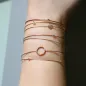 Bracciale Filodamore Sottile Diamante BR355GBT-M Donna Rubinia Bracciale Filodamore Sottile Diamante BR355GBT-M Donna Rubinia