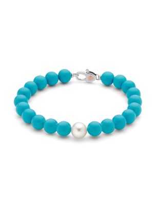 Bracciale Filo Perle Agglomerato Turchese PBR1794V Donna Miluna - category_name - XDMG De Marchi Gianotti