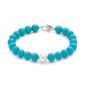 Bracciale Filo Perle Agglomerato Turchese PBR1794V Donna Miluna