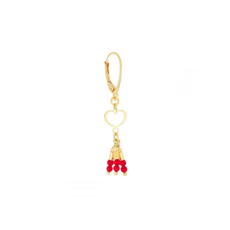 ORECCHINO MIA AFRICA CUORE E CORALLO MAMAN ET SOPHIE ORECCHINO MIA AFRICA CUORE E CORALLO MAMAN ET SOPHIE