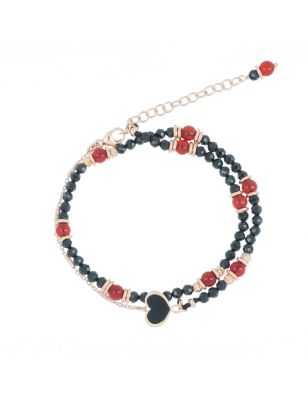BRACCIALE DOPPIO DONNA MAMAN ET SOPHIE SPINELLO E CORNIOLA - category_name - XDMG De Marchi Gianotti