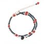BRACCIALE DOPPIO DONNA MAMAN ET SOPHIE SPINELLO E CORNIOLA