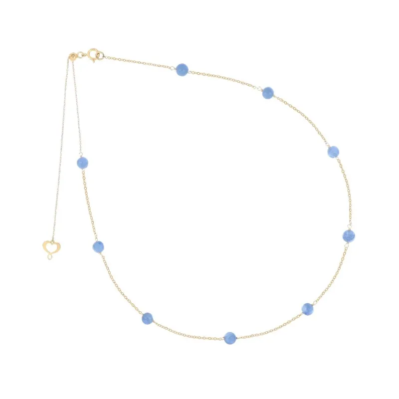COLLANA 18KT NUVOLE CIANITE DONNA MAMAN ET SOPHIE AURUM COLLANA 18KT NUVOLE CIANITE DONNA MAMAN ET SOPHIE AURUM