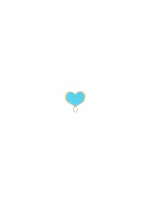 ORECCHINO A LOBO CUORE AZZURRO MAMAN ET SOPHIE - category_name - XDMG De Marchi Gianotti