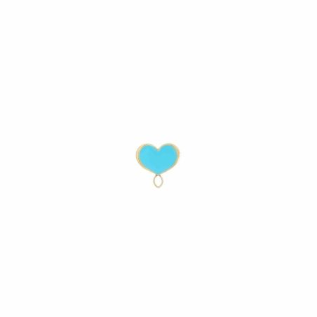 ORECCHINO A LOBO CUORE AZZURRO MAMAN ET SOPHIE - category_name - XDMG De Marchi Gianotti