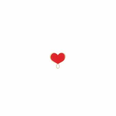 ORECCHINO LOBO CUORE ROSSO MAMAN ET SOPHIE - category_name - XDMG De Marchi Gianotti