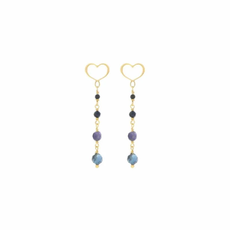 Orecchini Onda Blu Donna Maman et Sophie