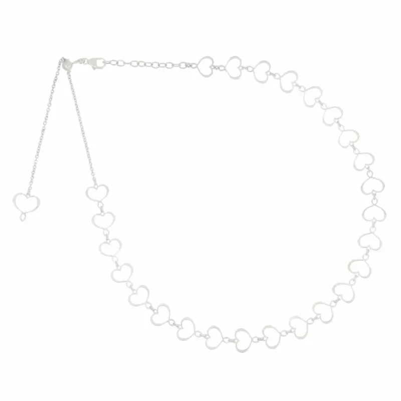 Girocollo Chocker Maman argentato Donna Maman et Sophie