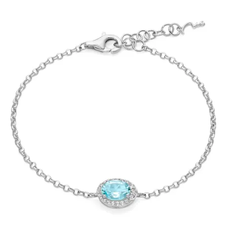 Bracciale Gemma del Cielo Ovale Piccolo BRD1256 Donna Miluna - category_name - XDMG De Marchi Gianotti